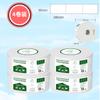 Centro de baño plato grande caja de papel higiénico rollo montado en la pared redondo mediano caja de papel higiénico ahorro de papel rotura automática de papel