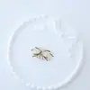 Acero Inoxidable Mascota Hecho a Mano Pinza Bb Pinza para el Cabello Gato de Pelo Largo Maltés Perros Pequeños Mariposa Pequeña Fragante