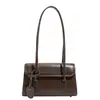 Bolso Baguette Casual y Sencillo de Mano para Mujer 2025 Invierno Nuevo Estilo Estilo Extranjero Lujo Accesible Exquisito Versátil Bolso de Hombro Único