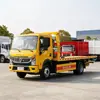 Chasis de Camión Pesado para Remolque Dongfeng Marca Azul Yunnei de 160 Caballos de Fuerza con Bastidor de Tres Capas y Eje Trasero Grande, Especializado para Rescate