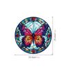 JD119 cross-border Amazon borboleta adesivos de aviso anti-colisão coloridos 3D eletrostático vidro adesivos removíveis