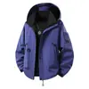 Chaqueta de pareja de moda para hombre de primavera y otoño transfronteriza, chaqueta deportiva cortavientos, chaqueta fina para exteriores, en stock