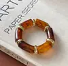 Pulsera Geométrica Redonda con Halo de Acrílico, Moderna, Sencilla y Versátil, Pulsera Elegante, Pulsera de Diseño de Nicho Personalizada