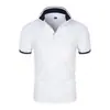Camiseta Masculina de Manga Curta para o Verão 2026 Polo Fashionável com Gola Reversível Camisa Polo Masculina Estampada