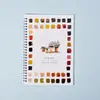 Vendedor popular transfronteiriço caderno de aquarela livro de colorir dedicado à aquarela livro de pintura em aquarela com atacado de aquarela