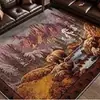 Alfombra Imitación Cachemira Estilo Retro Americano, Alfombra Plegable Antideslizante para Sala de Estar, Alfombra de Cobertura Total para Dormitorio, Venta al por Mayor en Amazon