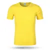 Roupas Esportivas Personalizadas de Secagem Rápida Gola Redonda Maratona Badminton Corrida ao Ar Livre Respirável Esporte Pode Imprimir Logotipo Personalizado