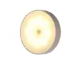 Luz Noturna com Sensor de Corpo Humano LED, Carregamento, Sem Fiação, Luminária de Parede Magnética, Luz Noturna para Quarto, Cabeceira, Bebê, Luminária com Controle de Luz LED