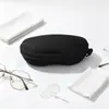 Estojo para Óculos com Zíper de Tecido Oxford e EVA com Gancho Estojo Resistente à Pressão para Óculos de Sol Caixa de Armazenamento para Óculos de Sol com Logotipo Personalizado Transfronteiriço