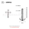Pendientes de Aro Cruzados Lanbo F136 de Aleación de Titanio G23 Joyería para Piercing Clavo de Cabeza Lengua Labio Hueso de la Oreja Transfronterizo