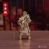 Los Cuatro Reyes Magos del Hogar Adornos Ceremonia Mágica Vida Marina Verde Roja Decoración de Escritorio Hogar Mascota de Té Escritorio Artesanías Decorativas