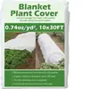 Tecido de proteção de inverno para plantas mais vendido na Amazon, manta à prova de geada, tecido de isolamento de inverno para plantas, cobertura de manta espessa para vegetais