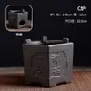 Estufa de alcohol de arena púrpura creativa estufa para preparar té tetera viaje al aire libre juego de té kung fu infusor de té lámpara de alcohol calentador de té