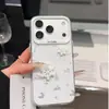Funda Rígida para iPhone 18 con Relieve de Copo de Nieve 3D y Animales de Invierno para Apple 17, Atmósfera Fresca