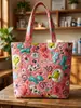 2026 Estación Independiente Transfronteriza Amazon Bolso Nuevo Bolso Tote Estampado Digital Bolso Tote Acolchado de Moda