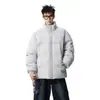 Abrigo de Invierno 2001 Nuevo para Hombre y Mujer Cálido Moderno Chaqueta Pareja Gruesa Holgada Cuello Alto