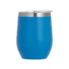 Taza de Cáscara de Huevo con Barriga Grande Copa de Vino Tinto en Forma de U 12oz Acero Inoxidable Vacío de Doble Pared Taza Aislante de Huevo Taza Aislante Creativa