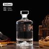 Fábrica de atacado Mountain View garrafa de vinho de vidro 500ml vulcão high-end garrafa de licor high-end uma garrafa de vinho de banquete de casamento catty pode ser l