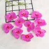 Cabeza de Orquídea Mariposa Simulada Impresa en 3D Recuerdo de Boda Caja de Regalo para Dama de Honor Decoración de Arreglo Floral de Boda Xz Mini Cabeza de Flor Grande