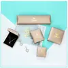Cajas de Joyería de Ángulo Recto Personalizables con Logo al por Mayor, Cajas para Anillos, Cajas para Colgantes, Cajas para Pulseras, Cajas para Collares Largos, Venta al por Mayor de Fábrica