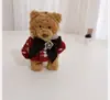 [Apenas Roupas] Chaveiro Pingente Urso de Barcelona 12cm Roupa de Boneca Empregada Ano Novo Natal