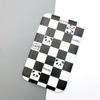 Bonita funda deslizante para tarjeta de comida con diseño de panda de dibujos animados para estudiantes, para autobús, IC, metro, tarjeta de identificación, funda protectora con cordón, venta al por mayor en stock