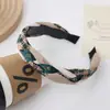 Top de Caveira estilo coreano outono e inverno elegante versátil faixa de cabelo trançada vintage faixa de cabelo feminina acessório de cabelo para usar por cima do look lavagem de rosto grampo de cabelo avançado