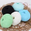 Fio de Algodão Real para Acessórios de Bonecas DIY Feitos à Mão, Materiais de Artesanato, Tricô de Suéteres de Bebê, Fio para Crochê