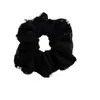 Elástico de cabelo scrunchie de renda vazada com pérolas, estilo vintage suave, versátil para o dia a dia, prendedor de cabelo