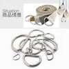 Hebilla de metal D-ring hardware hebilla semicircular hebilla de bolso hardware accesorios DIY correa de bolso hebilla colgante