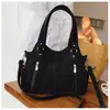 Bolsa de Gran Capacidad para Mujer 2026 Nuevo Invierno Retro Versátil Bolso Cruzado de Alta Gama Bolso de Hombro tipo Tote para Viajar de Commuter Moderno