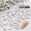 Novo Estilo Diamante Imitação K9 em Formato de Pedra para Unhas Rhinestones de Fundo Plano com Bordas Lapidadas, Decorações Transparentes Brancas em Formato Marquise e Losango para Unhas Venda por Atacado