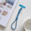 Cordón para Teléfono Móvil Estilo Ins Nuevo Vaso de Agua Ventilador Llavero Colgante Clip Cuerda Corta Ajustable Accesorios con Cremallera Cadena Corta