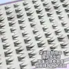 Dropshipping Qingdao Fabricante de Cílios Atacado 10 Fileiras Sem Cola Guppy Cílios Postiços Comic Eye Iniciante Cílios Superiores