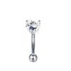 Atravessando Fronteiras Novo Aço Inoxidável Unhas de Sobrancelha Óleo Pingado Borboleta Anel de Sobrancelha Coração de Pêssego Morcego Joia de Piercing Corporal Aliexpress