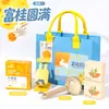 Bolsa de fieltro para el Festival de Medio Otoño con logo personalizado - Souvenir práctico para que la empresa regale a los empleados como regalo de beneficios vacacionales