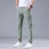 Roupas Masculinas Xintang Novo Estilo Calças Casuais para Homens, Marca da Moda, Corte Reto Solto, Elástico, Calças Esportivas Versáteis, Dropshipping Masculino.