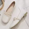 Zapatos Mary Jane de Estilo Nacional Chino para Mujer 2026 Otoño Estilo Suave Francés Exquisitos de Corte Bajo Zapatos Individuales para Combinar con Faldas