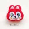 Nuevos Accesorios de Peluche de Animales Pequeños de Dibujos Animados Guofeng Lindo Broche de Muñeco de Tigre León Conejo Zapatos y Calcetines de Bebé Accesorios para Muñecas