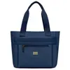 2026 Nova Bolsa de Ombro Feminina Estilo Coreano de Grande Capacidade Bolsa de Nylon para Viagem Compras Bolsa Tote Grande Bolsa de Mãe da Moda