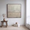 Pintura Colgante Moderna Simple Abstracta para Dormitorio Mesita de Noche Cuadrada de Alta Gama Atmosférica Decoración para Habitación de Hotel B&B
