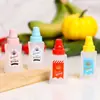 Mini Garrafa de Molho Portátil Transfronteiriça Bento Molho Salsa Ketchup Garrafas Divididas Plástico Temperos Molho Garrafa de Apertar