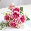 Vendas Diretas da Fábrica Amazon Flores Artificiais, Camélia, Peônia, Rosa, Decoração de Casa, Adereços de Fotografia, Decoração Atacado