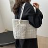 Bolso de Hombro Único Estilo Coreano para Mujer Estilo Chanel Nuevo 2025 Nueva Llegada Bolso Tote Grande para Viaje de Negocios Comercio Exterior