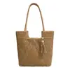 Bolsa de Ombro Moda Casual Nicho Design 2026 Bolsa Tote de Mão Personalizada Simples de Grande Capacidade para o Dia a Dia