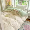 Juego de Tres Piezas 100% Algodón para Dormitorio Estudiantil para el Inicio de Clases, Juego de Sábana Individual y Funda de Edredón, Ropa de Cama Escolar