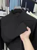 Moletom Masculino 2026 Primavera com Zíper Meio Aberto e Gola Alta, Alta Elasticidade, Caimento Solto, Respirável, Antibacteriano 7A, Camiseta de Manga Longa para Outdoor