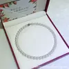 Collar de Perlas de Concha de Doble Círculo Incrustado de Diamantes, Aretes de Perla de Concha, Accesorios de Perla de Concha de Luz Fría de 8 mm, Collar Gargantilla de Estilo Nuevo, Venta Directa de Fábrica