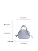 Bolso de Mano Pequeño Cuadrado Simple y Versátil para Mujer, Nuevo Estilo Primavera 2026, Alta Calidad, Elegante, Bolso Cruzado y de Hombro Casual
