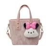 Bolso de Mano Tipo Cubo de Estilo Coreano a la Moda para Mujer 2024 Otoño e Invierno Nuevo Nicho Casual Versátil Moderno Bolso de Hombro Cruzado